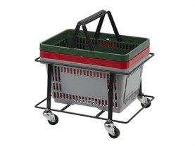 wielen trolly voor winkelmandjes